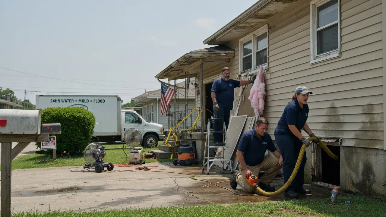 Water Damage Repair in Burns Flat, OK near me